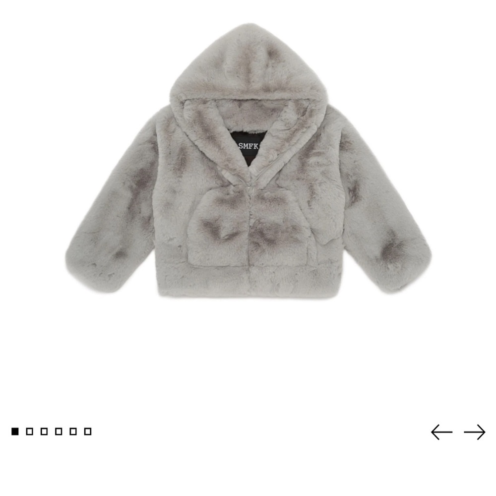 New SMFK Grey Snowman Hoodie